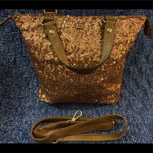 Juicy Couture Rose Gold Sequin Purse